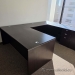 Espresso U/C Suite Office Desk w/ Client Knee Space